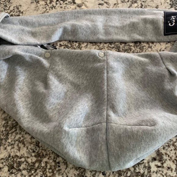 Dog Sling Cuby 100 Lined Gray - Picture 7 of 9